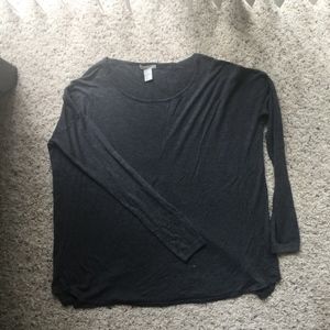 Dark Gray H&M Oversize Sweater